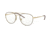 Ray-Ban RX6414 Eyeglass Frames 3042-55 - Top Havana On Rubber Gold