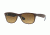 Ray-Ban New Wayfarer Prescription Sunglasses RB2132 RB2132-618985-52 - Lens Diameter 52 mm, Frame Color Top Mt Chocolate On Blue