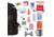 ReadyWise 64 Piece Survival Backpack, Black, RW01-633GSG(BLACK)
