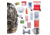 ReadyWise 64 Piece Survival Back Pack, Camo, RW01-622GSG