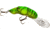 Rebel Lures Rebel Deep Teeny Wee Crawfish Lure, 1 1/2in, 1/9oz, Floating, Chartreuse/Green Back, D7734
