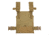 Red Rock Outdoor Gear MOLLE Plate Carrier, Coyote, 522COY