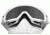 Revision Snowhawk Basic Goggle System w/ Solar Lens, White Frame, 4-0100-0009