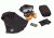 Revision Snowhawk Deluxe Goggle System w/ Clear, Solar, Vermillion High-Contrast Lenses, Black Frame, 4-0100-0002
