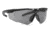 Revision Stingerhawk Eyewear Deluxe Shooters Kit, Clear/Solar/Vermillion Lens, Black Frame, Regular, 4-0152-0006