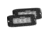Rigid Industries SR-Q Series PRO Spot Diffused LED Flush Mount Light, Pair, Black, 925513BLK