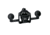 Ritchie YB-600 Globemaster Steel Boat Compass - Yoke Mounted - Black 13479