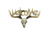 Rivers Edge Welcome Sign, Small Euro Deer, 1384
