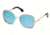 Roberto Cavalli RC974S Sunglasses - Gold Frame Color, Blue Mirror Lens Color