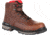 Rocky Boots Rams Horn Full-grain Leather Waterproof Composite Toe Work Boot - Men's, 13 US, Medium, Dark Brown, RKK0257-M-13