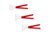 Ronstan Leech Tails - Set of 3 55200