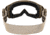 Rothco ANSI Ballistic OTG Goggle System, Interchangeable Smoke/Clear/Yellow Lenses, Coyote Brown Frame, 10738-CoyoteBrown