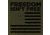 Rothco Freedom Isn't Free Flag T-Shirt - Men's, Olive Drab, Small, 27080-OliveDrab-S