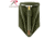 Rothco Tri-Fold Shovel w/ Cover, Green, 829