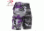 Rothco Two-Tone Camo BDU Short, Ultra Violet Purple / City Camo, Extra Small, 1820-UltraVioletPurpleCityCamo-XS