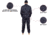 Rothco Workwear Coverall, Midnight Navy Blue, Small, 10481-MidnightNavyBlue-S