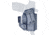 Rounded by Concealment Express IWB KYDEX Plus Line Holster w/Claw &amp; Monoblock Clip for Beretta APX Carry, Left Hand, Carbon Fiber Black, BTA-APXCRY-CF-LH-PLUS