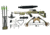 SA Sports Outdoor Gear Empire Beast 400 Revo, Kryptek Cam, Kryptek Camo, 185lb/400fps, 648
