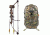 SA Sports Outdoor Gear Moose Youth Bow Pkg., Camouflage 20 in. 35 lbs. RH, 567 W/ Vanguard Xl Hunting Backpack-Realtree Camo, 64794-KIT3