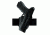 Safariland 2 Hi-Ride, Level I Retention Holster - Basket Black, Right Hand 2-91-81-2R