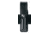 Safariland 308 Hand-Held Light Holder W/Flap, Inova T3, STX Plain Black W/ Black Plastic Snap, Ambi Shroud Mount 308-4-413PBL