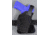 Safariland 4071 Paddle Thumb Break Holster - Plain Black, Left Hand 4071-09-42