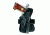 Safariland 5181 Hi-Ride Open Top Paddle Holster, Med. Auto, STX Plain Black, Left Hand, 5181-89-62