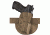 Safariland 5198 Open Top Paddle &amp; Belt Slide Holster w/Detent, Springfield Hs-2000 XD -4in. 9, 40, STX Tactical Flat Dark Earth, Right Hand, 5198-48-551