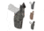 Safariland 7360 7TS ALS/SLS Mid-Ride, Level III Retention Duty Holster, Black, Black Basketweave, Flat Dark Earth, Plain Black