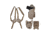Safariland 7TS ALS Military Kit AIWB Holsters, Left Hand, Black, MIL-KIT1-450-412