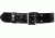 Safariland 875 Stitched Edge Belt, 2.25in Wide, Hi-Gloss Black, Chrome Buckle, Waist 50 in 