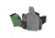 Safariland Incog X Boltaron IWB Holster, Glock 19, G17 w/ Streamlight TLR-7, Right Hand, M81 Woodland, 1341342