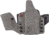 Safariland IncogX IWB Holster for Glock 17/19 w/Light, Right Hand, Mag Caddy, Black, INCOG-0-835-A-7-CX1-61-MC