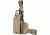Safariland SLS Tactical Holster w/ Quick Release Leg Harness, Right Hand, STX FDE Brown Leg Shroud Single Strap 6005-3930-551-SP10