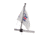 Sea-Dog Stainless Steel Rail Mount Flagpole - 17in, 327122-1
