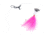 Sea Striker Fluke Rig 2/0 Wide Gap Spinner 3Way Pink Bucktail, N8955-PK