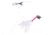 Sea Striker Fluke Rig 2/0 Wide Gap Spinner 3Way White Bucktail, N8955-WH