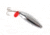 Sea Striker Nickel Plated Casting Spoon With Teaser Tab, 1/2oz, 2 3/4in, Bulk, SES50-12