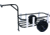 Sea Striker Surf/Pier/Beach Cart, Wide Surface Plastic Wheels 7 PVC Rod Holders, Holds up to 54 qt Cooler, BRSC