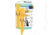 Sea to Summit Stretch-Loc TPU Straps 20, 2 Pack, Yellow, 500mm x 20mm, 853-50