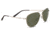 Serengeti Alghero Single Vision Prescription Sunglasses, Shiny Soft Gold Frame, Polarized, Photochromic, 8542SV