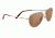Serengeti Alghero Single Vision Prescription Sunglasses, Satin Soft Gold Frame 8315SV