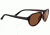 Serengeti Giorgio Single Vision Prescription Sunglasses, Shiny Black / Brown Wood Frame-8182SV