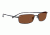 Serengeti Destare Sunglasses - Satin Brown Frame, Polar PhD Drivers Gold Lenses 7688