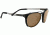 Serengeti Palmiro Single Vision Prescription Sunglasses, Satin Black Frame, Polarized, Photochromic, 8052SV