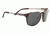 Serengeti Palmiro Single Vision Prescription Sunglasses, Satin Dark Tortoise Frame, Polarized, Photochromic, 8055SV