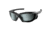 Shellshock Protection Cloak Polarized Sunglasses: Z87+ &amp; MIL, EYE-CLOAK-BLK-SMOKE