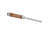 Shop Fox German Type Chrome Vanadium Steel Chisel, Walnut Handle, 3/8in. Wide File, 10 in. Overall D3792
