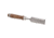 Shop Fox German Type Chrome Vanadium Steel Chisel, Walnut Handle, 1-1/4in. Wide File, 10 in. Overall D3801