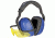 Silencio Glasses w/Black Frame/Yellow Lens/Earmuffs 3014956